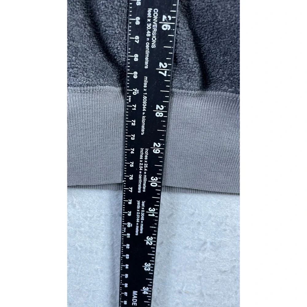 Polo Ralph Lauren Quarter Zip Fleece Mens XL Gray Excellent Mock Neck Pullover